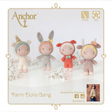 Anchor Crochet Kit - Farm Dolls Gang by Ameskeria