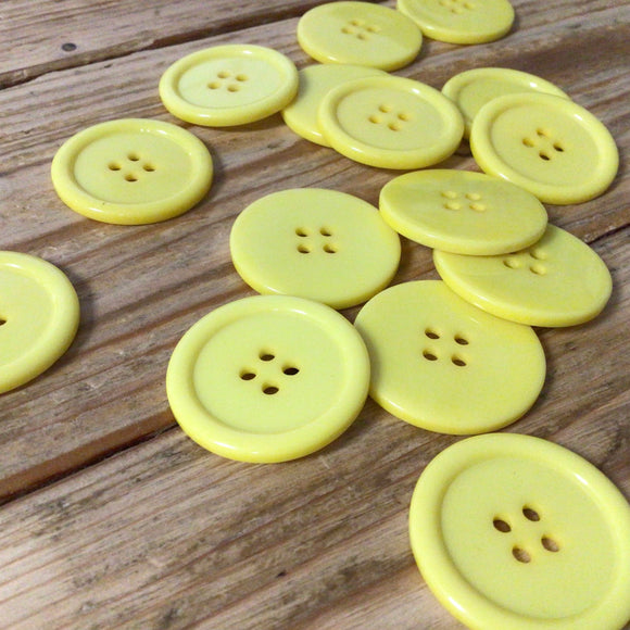 Yellow Coat Button