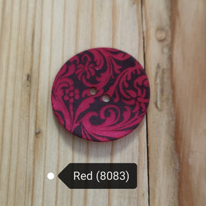 Buttons - Luxury Printed Shell Buttons (non-repeatable)