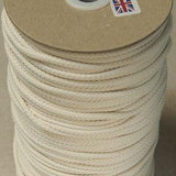 Knitted cord 4mm - white