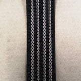 Prym non-slip waistband elastic - black