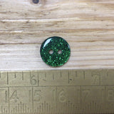 Glittery Round Button