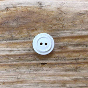 Two Circle 2-hole Button: 14mm