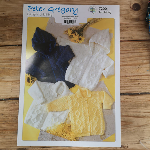 Peter Gregory 7200 Aran Children's Jackets