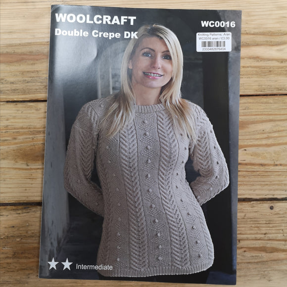 Woolcraft WC0016 DK Lady's Sweater