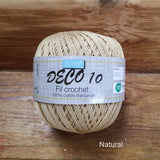 Trimits Deco 10 Mercerised Cotton for crochet, knitting, embroidery, warp 100g