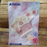 Patons DK 2354 Toddler Flower Sweater