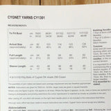 Cygnet CY1301 Openwork Lace Sweater