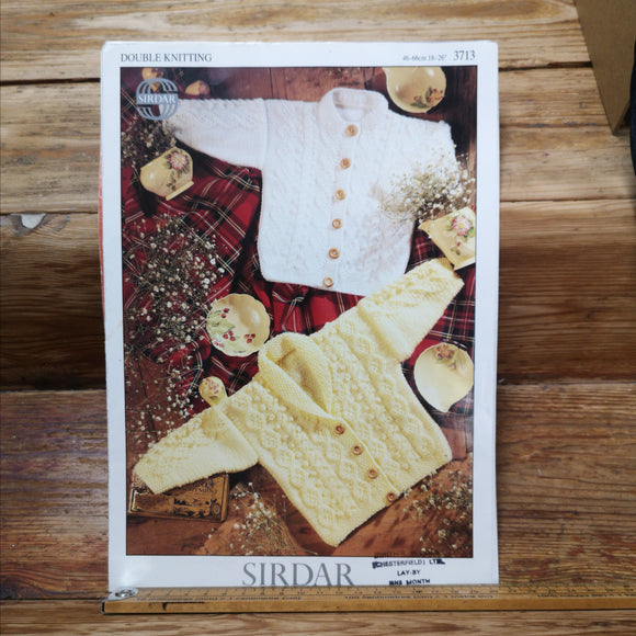 Sirdar 3713 Double Knitting Cardigans (18