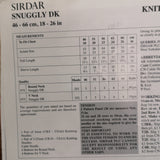 Sirdar 4263 Double Knitting Cardigans (24"- 28") 61 - 71cm