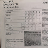 Sirdar 3713 Double Knitting Cardigans (18"-26") 46-66cm
