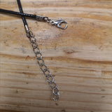 45cm ready made necklace cord with chain adjustment