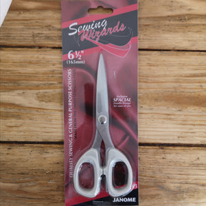 Janome Right-Handed Scissors Sewing and General Purpose 6 1/2" (165mm)