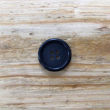 4-Hole Trouser Button 23mm Black