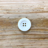 4-hole Coat Button - Marble Cream