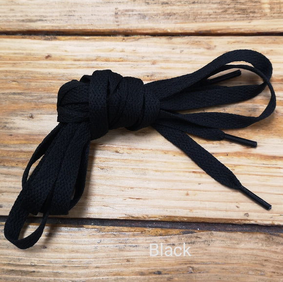 Flat Shoelaces Black