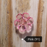 Translucent Flower Button