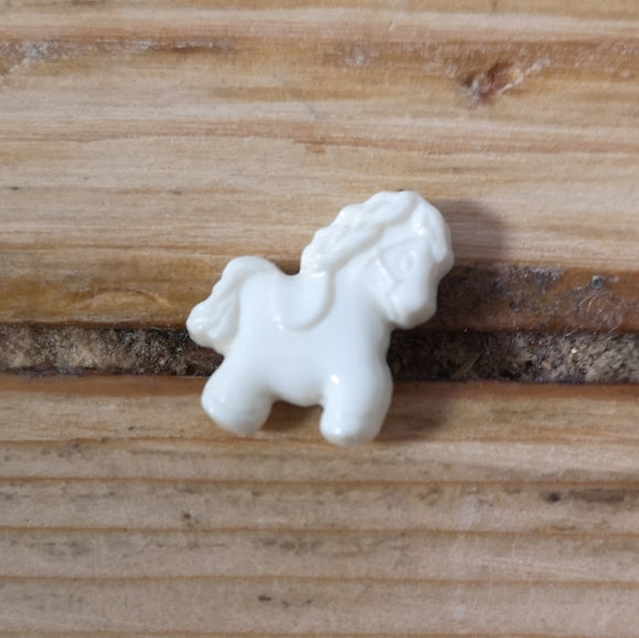 Pony Shaped Button