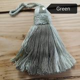 Chunky Two-Tone Tassels with Chenille Wrap