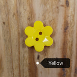 Six-Petal Flower Button