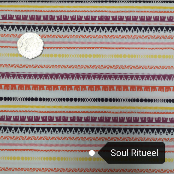 Art Gallery Fabrics Soul Ritueel from Kushukuru (Sold in quarter metres)