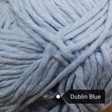 Hoooked recycled crochet cotton dk in blue