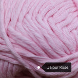 Hoooked recycled crochet cotton dk in rose