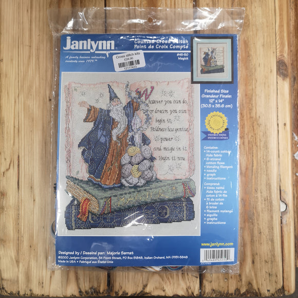 Janlynn 'Magick' Cross Stitch Kit