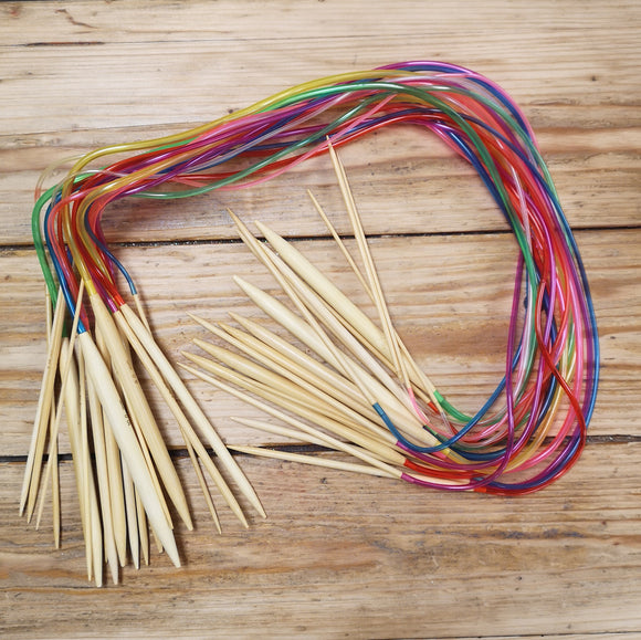Circular Knitting Needles in Bamboo
