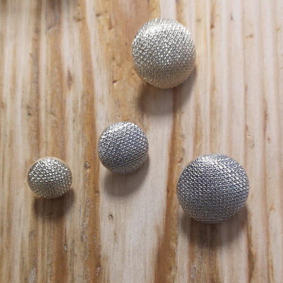 Button - Textured Metallic Shank Button