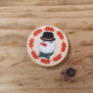 Buttons - Christmas Wreath Buttons