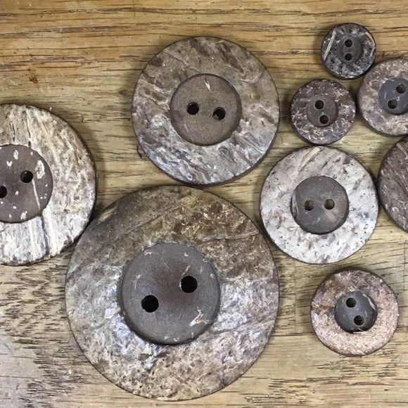 Buttons - Coconut Shell Buttons