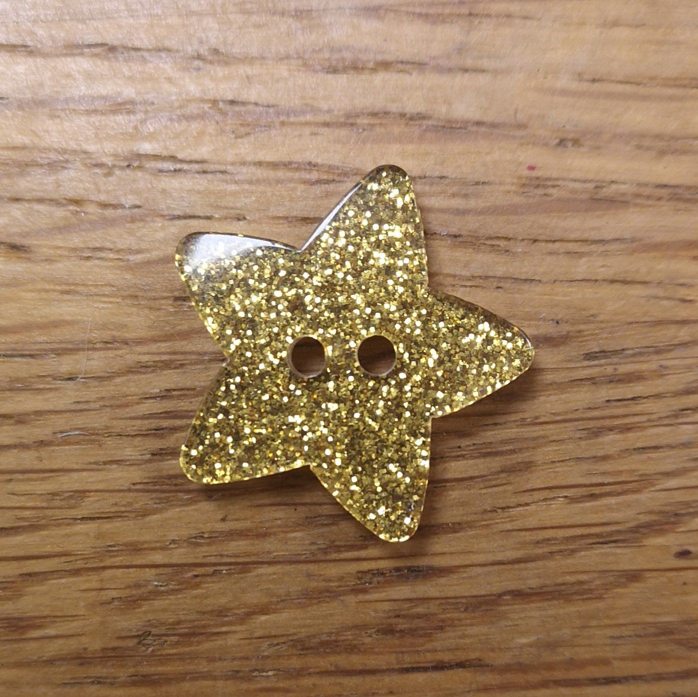 Glittery Star Buttons – Fred's Haberdashery