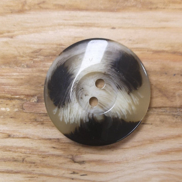 Buttons - Mid-brown Three-tone Button
