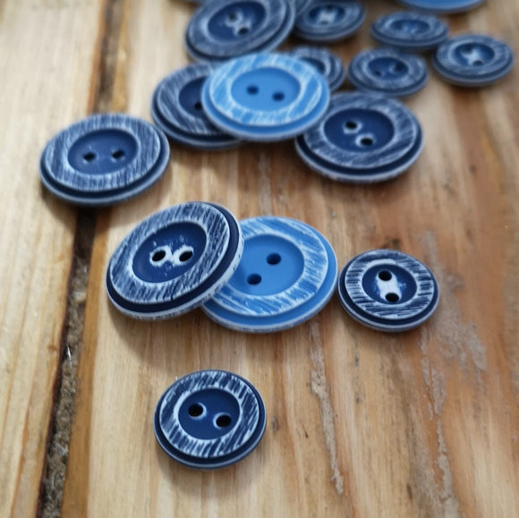 Buttons - Rustic Italian 2 Hole