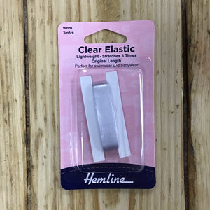 Clear Elastic - Lightweight Clear Elastic