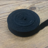 black cotton tape