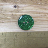 Glittery Round Button