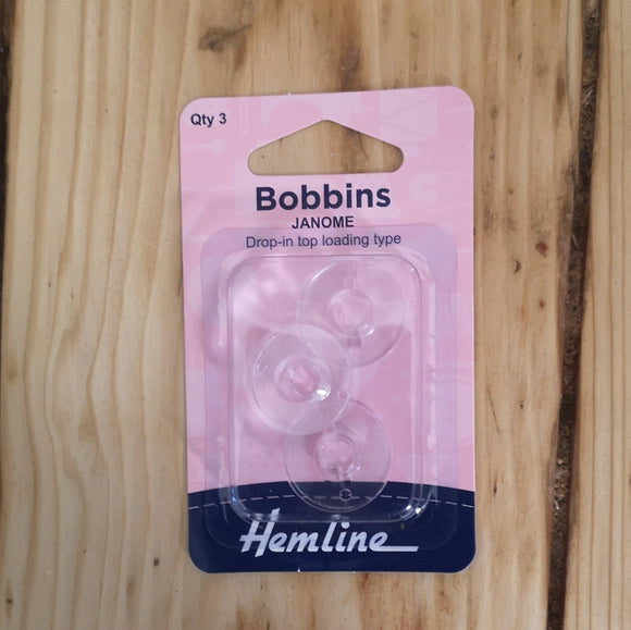 Hemline Bobbins - plastic