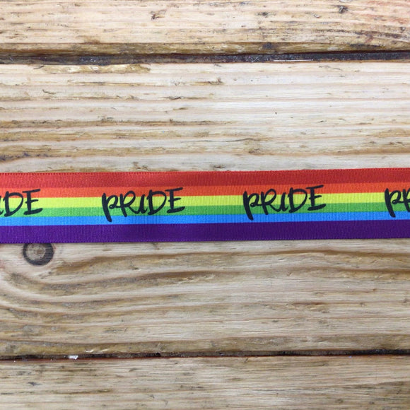 'Pride' Rainbow Ribbon