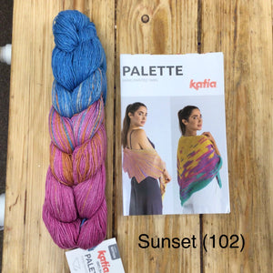 Katia Palette Hand-Painted Cotton Yarn