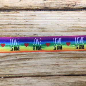 'Love Is Love' Rainbow Ribbon