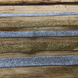 Knitted Metallic Braid