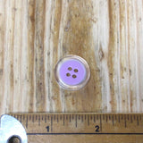 Clear Rim Pastel Button