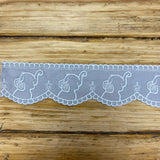 Embroidered Scalloped Trim - For Baby