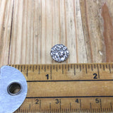 Diamanté Flower Button