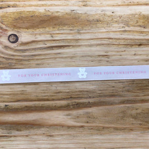 ‘For Your Christening’ Ribbon