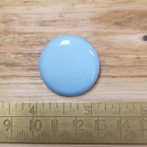 Light blue Shank button