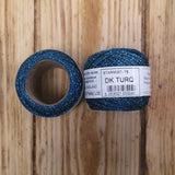Starmist/Goldrush sparkly yarn - dark turquoise