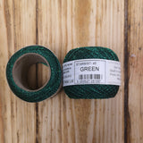 Starmist/Goldrush sparkly yarn - green